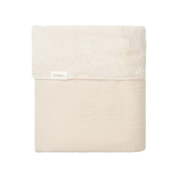 Koeka Faro Ledikantdeken Teddy 108 Warm White 100X150Cm