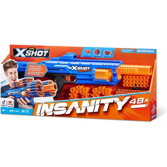 X-Shot Insanity Berzerko 8 Shot (48 Darts)