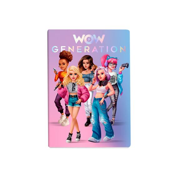 Wow Generation Notitieboek 3-Pack A5 Soft Cover