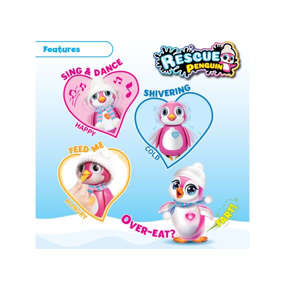 Silverlit Rescue Pinguin Pink