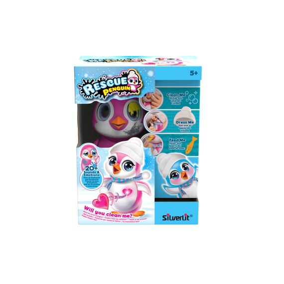 Silverlit Rescue Pinguin Pink