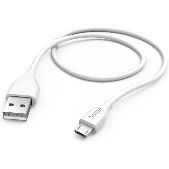 Hama Usb Kabel Usb-A Naar Micro-Usb 1.5M Wit