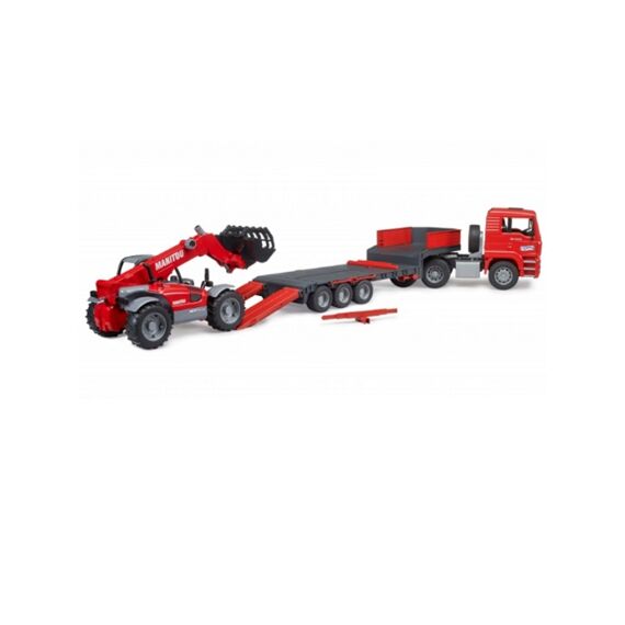 Bruder 02774 Man Tga Dieplader Met Manitou