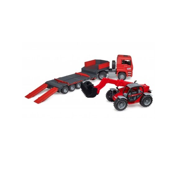 Bruder 02774 Man Tga Dieplader Met Manitou