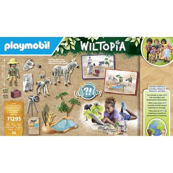 Playmobil 71295 Wiltopia Onderweg Met Dierenfotograaf