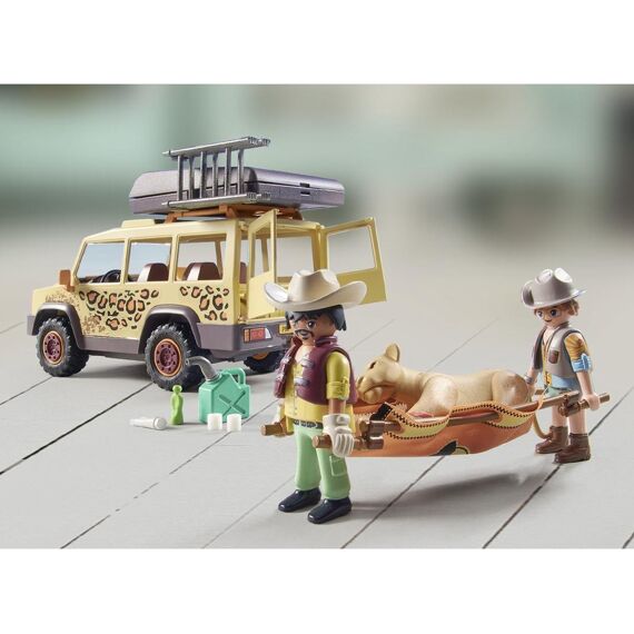 Playmobil 71293 Wiltopia Met Terreinwagen Bij Leeuwen