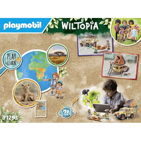 Playmobil 71293 Wiltopia Met Terreinwagen Bij Leeuwen