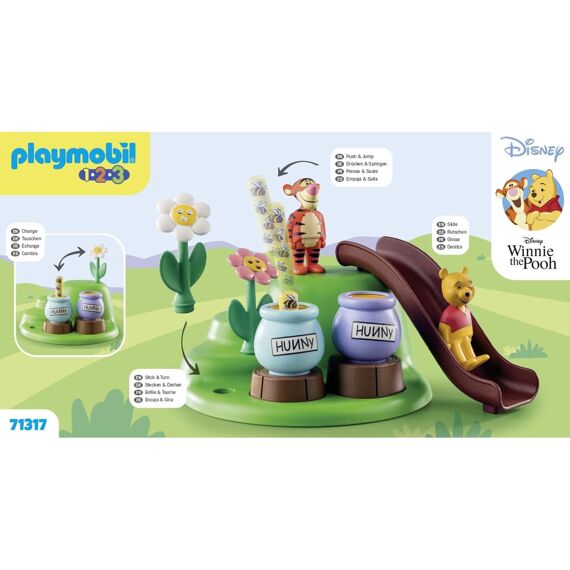 Playmobil 71317 1.2.3. Winnie De Poeh Bijentuin