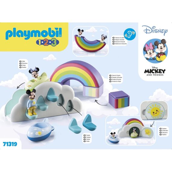 Playmobil 71319 1.2.3. Mickey Mouse Wolkenhuis