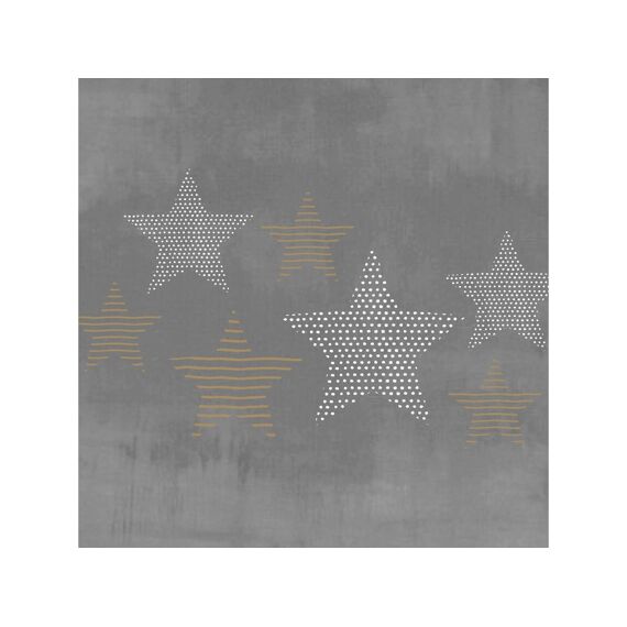 Ppd Pure Starlight Anthracite Servetten 33X33Cm - 20 Stuks
