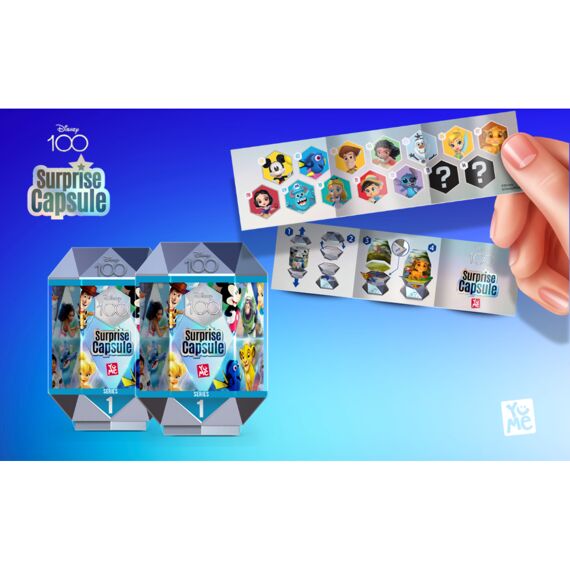 Yume Disney 100 Surprise Capsules Series 1