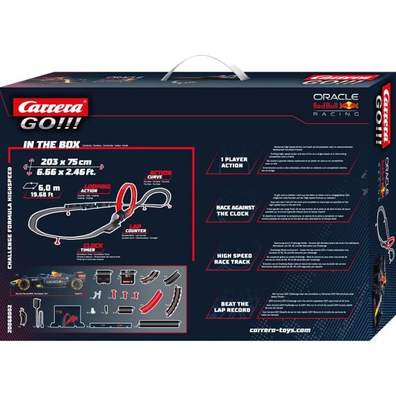 Carrera Go! Racebaan Challenge Formula High Speed 6M