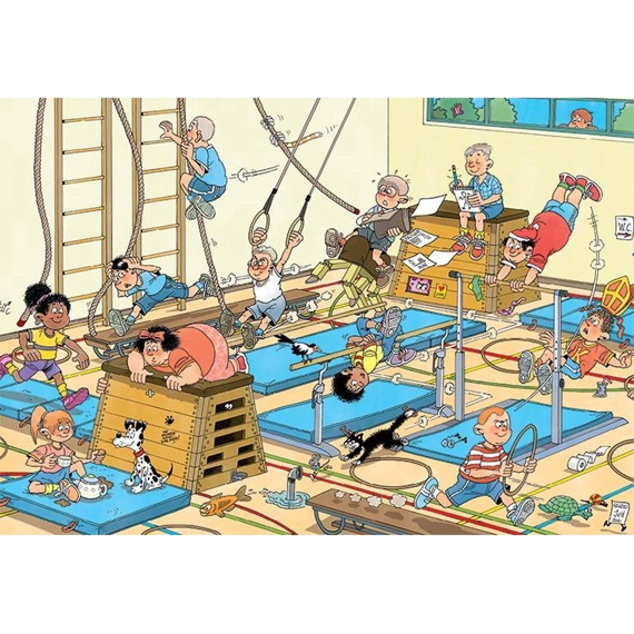 Jumbo Puzzel 240 Stuks Jan Van Haasteren Gym Class