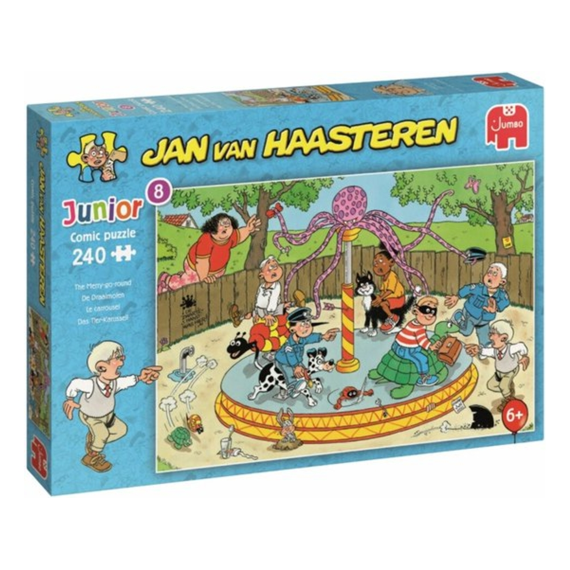 Jumbo Puzzel 240 Stuks Jan Van Haasteren The Merry-Go-Round