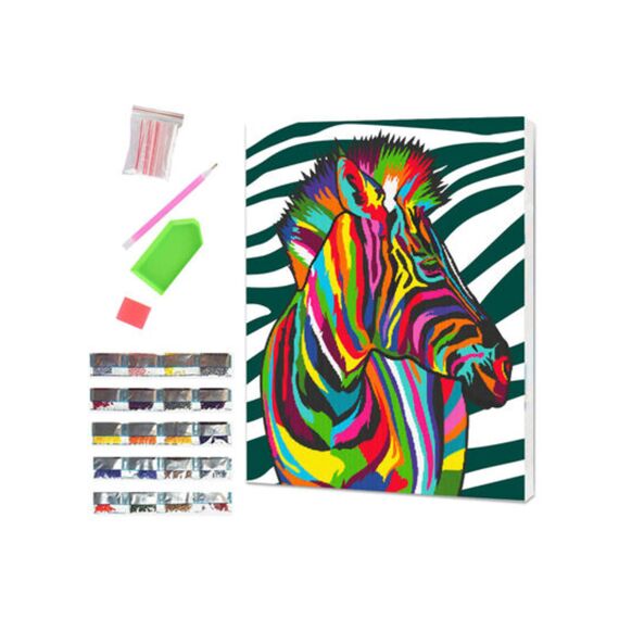 Diamond Art Creative Set Zebra