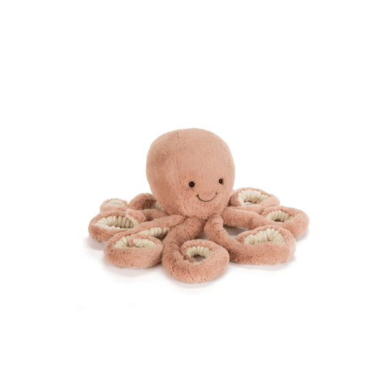 Jellycat Odell Octopus Little Old Pink 23Cm