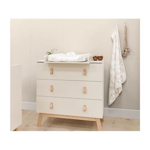 Bopita Lines Commode Met 3 Laden Dune/Natural