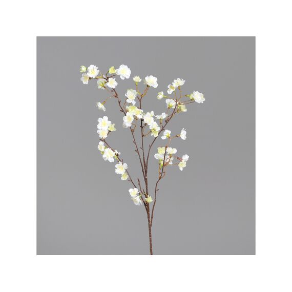 Cherry Blossom Spray 89Cm Creme