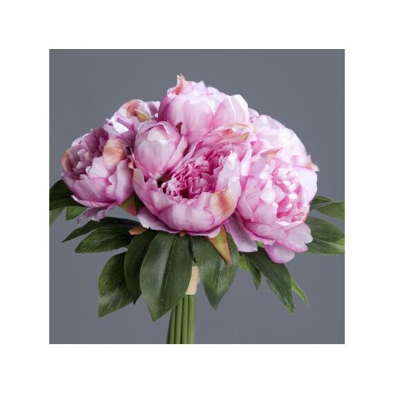 Peony Bouquet 30Cm Lavender