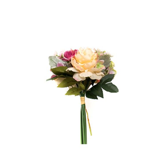 Bouquet Peony Hydrangea Multicolour 27X20X20