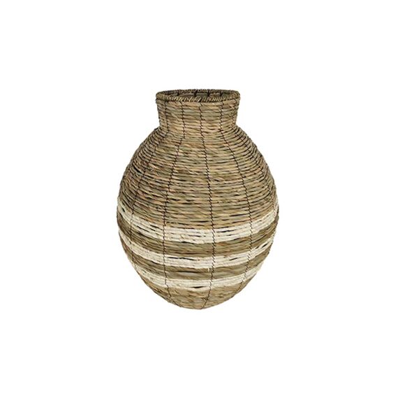 Vase Carira Grass 60Cm Natural/White