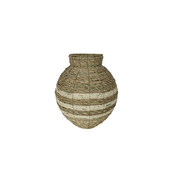 Vase Carira Grass 50Cm Natural/White