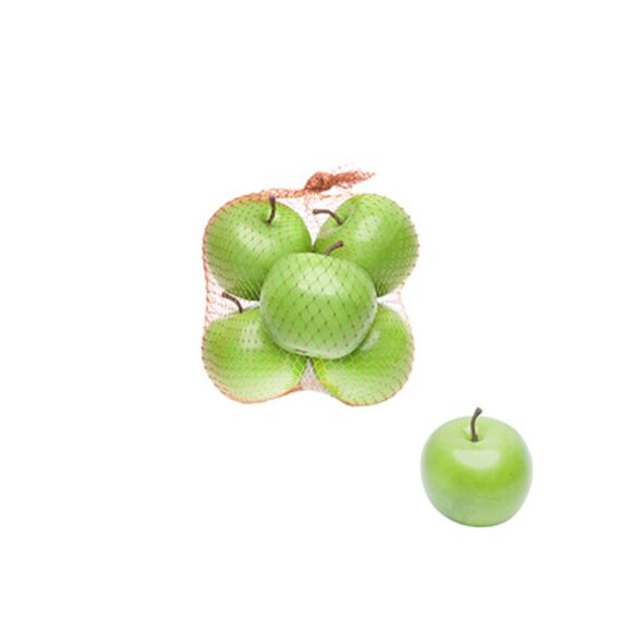 Fruit In Bag Green Apple 15X15X15Cm