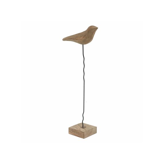 Deco Bird Lanigan Natural 23X10X56Cm