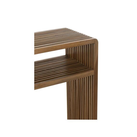 Console Schap Recht Teak Naturel - Small - 118X30X40Cm