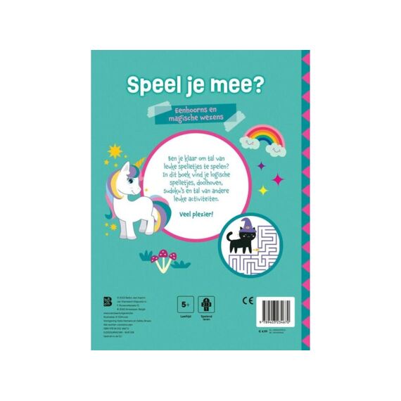 Speel Je Mee? Eenhoorns En Magische Wezens 5+