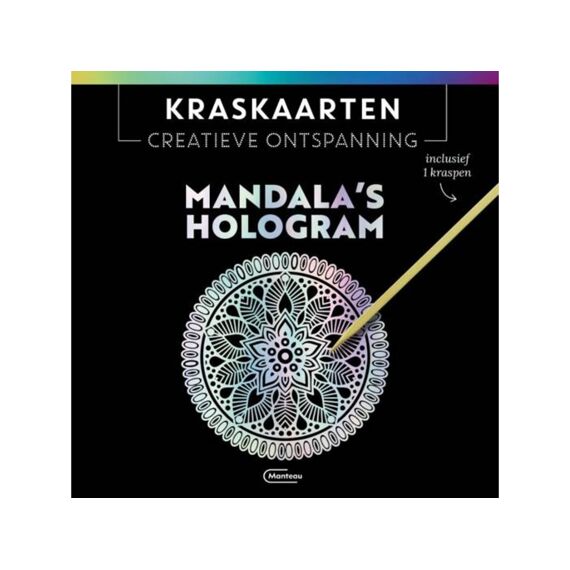 Kraskaarten Mandalas Hologram