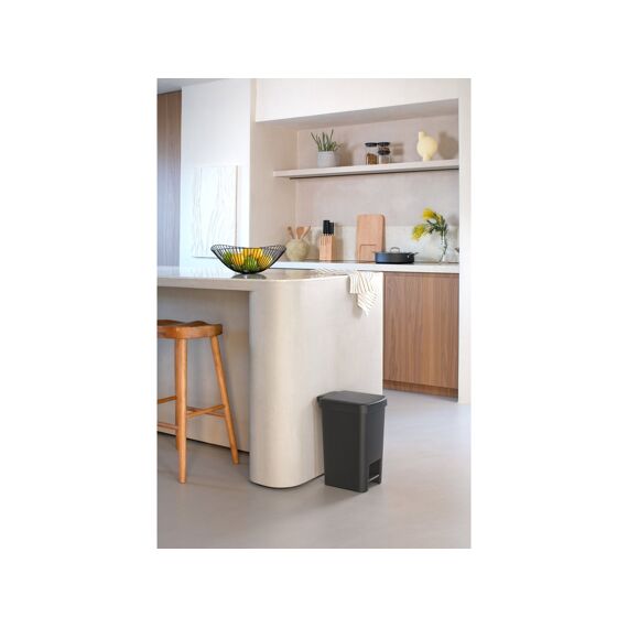 Brabantia Stepup Pedaalemmer 16 Liter Dark Grey