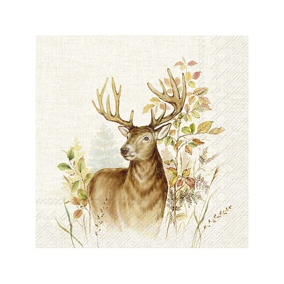 Ihr 10118 Hunted Deer Lunchservet