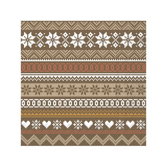 Ihr 10188 Nordic Pattern Lunchservet