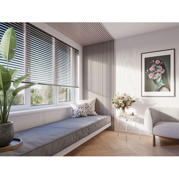 Decowall Acoustic Grijs 260X30Cm 2St (1,56M²)