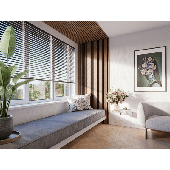 Decowall Acoustic Walnoot 260X30Cm 2St (1,56M²)
