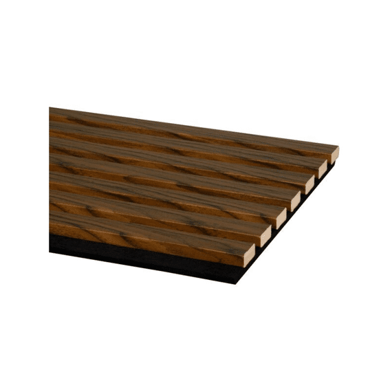 Decowall Acoustic Walnoot 260X30Cm 2St (1,56M²)