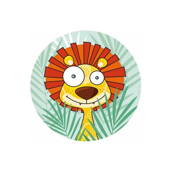 Finesse Placemat Anti-Slip Rond 38Cm Lion