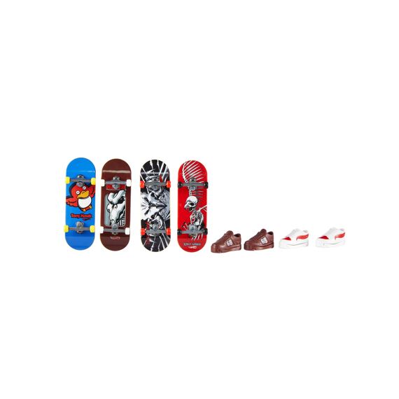 Hot Wheels Skate Fingerboards & Skate Shoes Multipack