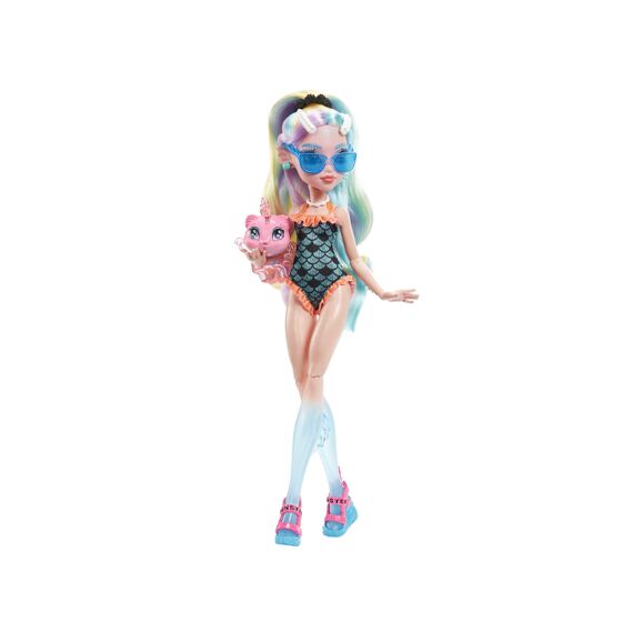 Monster High Lagoona Blue Doll With Pet And Accessories