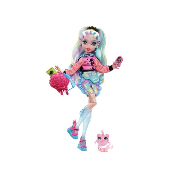 Monster High Lagoona Blue Doll With Pet And Accessories