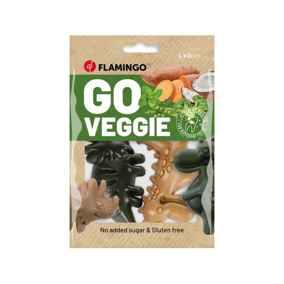 Flamingo Veggie Dino Mix L 2St 120Gr