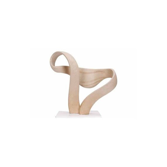 Sculptuur On Stander Beige 25,9X10Xh24,5Cm Andere Polyresin