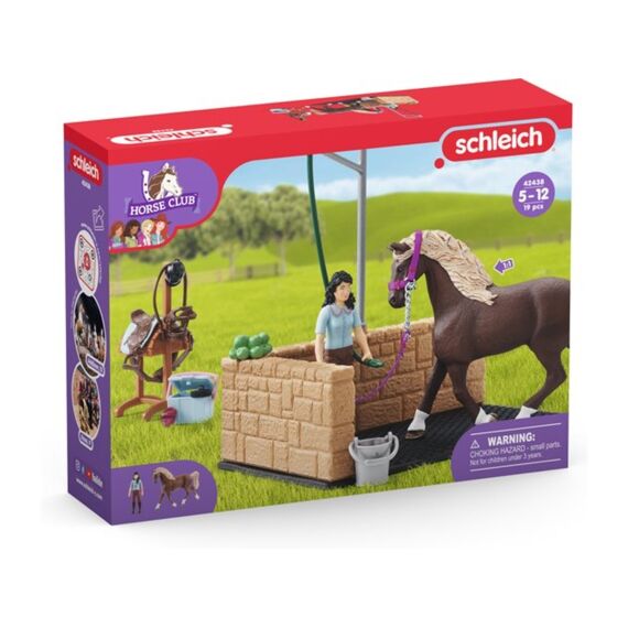 Schleich Horse Club Wasplaats Met Horse Club Emily & Luna