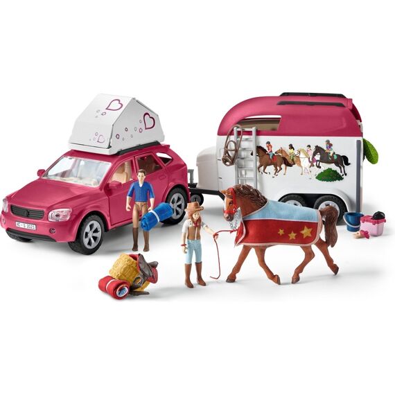 Schleich Horse Club Avontuur Met Auto En Paardentrailer