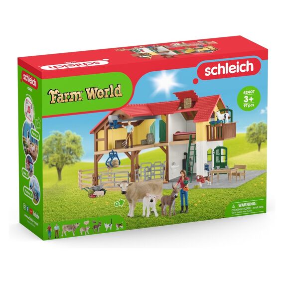 Schleich Farm World Boerderij Met Stal En Dieren