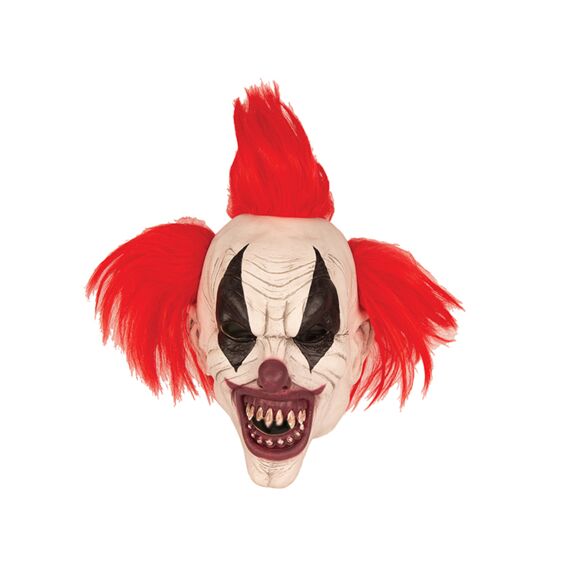 Masker Clown Rood Zwart