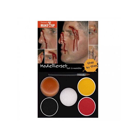 Halloween Make Up Set Modelling Met Wax