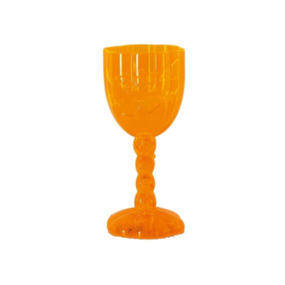 Halloween Glass Pompoen Oranje 18Cm