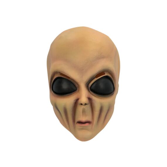 Halloween Masker Latex Wrinkly Alien